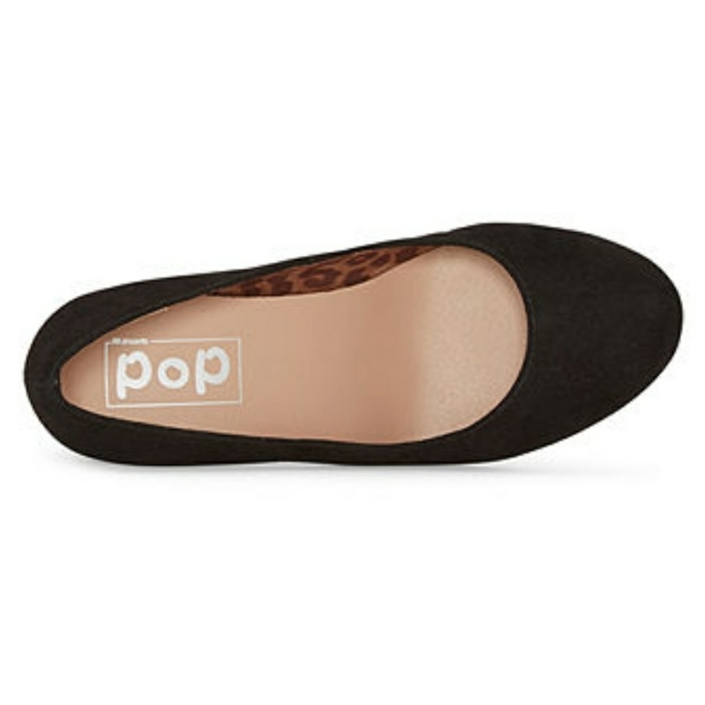 Pop Womens Laney Pumps Block HeelSize 9.5M, Color Black - Picture 2 of 8